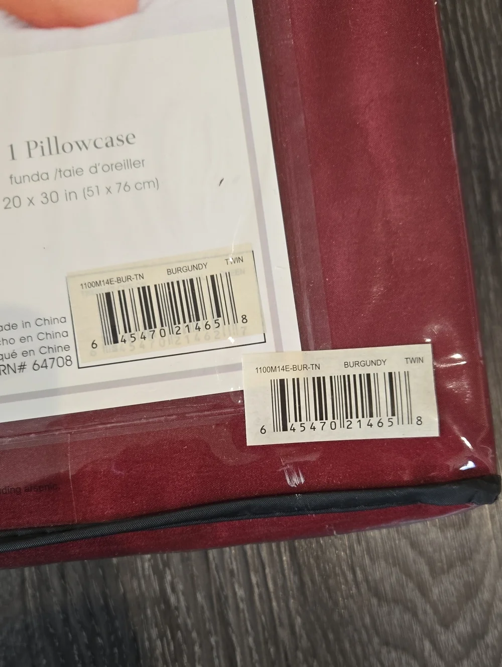 Sanctuary Deep Pocket Sheet Set - Burgundy Twin (3-Piece)